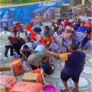 Foodstuffs Assistance For Some NOSO Internally Displaced Persons In Douala
